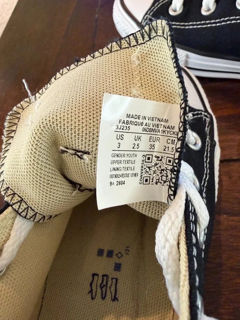 Brand New Kid's Converse Chuck Taylor All Star Sneakers